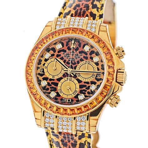 limited edition rolex daytona leopard 18 kt|rolex daytona leopard review.